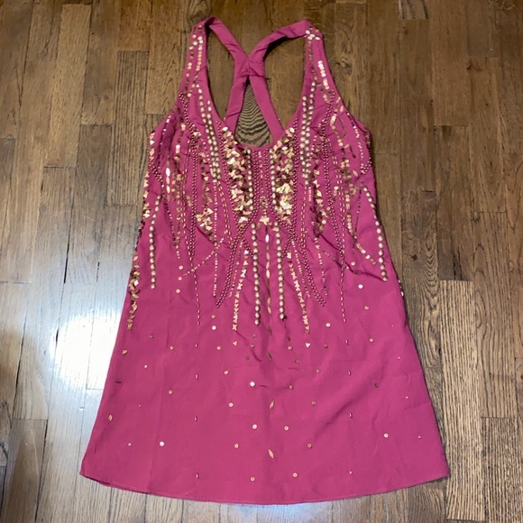 Free People Dresses & Skirts - Free People Beaded Mini Dress